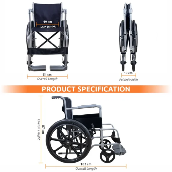 image of vissco wheel chair