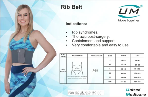 image of um rib belt